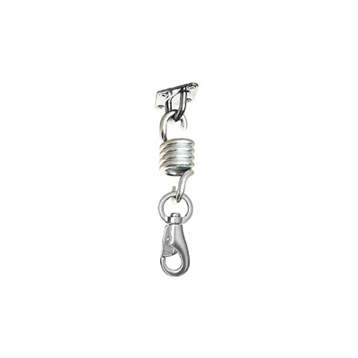 BigTron amaca accessori Hanging kit in acciaio INOX Capacità 272,2 kilogram amaca Spring, gancio girevole, supporto soffitto per amaca (con 4 viti
