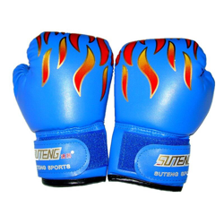 Guanti da boxe per bambini Guanti di sanda Guanti da combattimento Guanti per bambini Boxing Bag Gloves, Blu en oferta