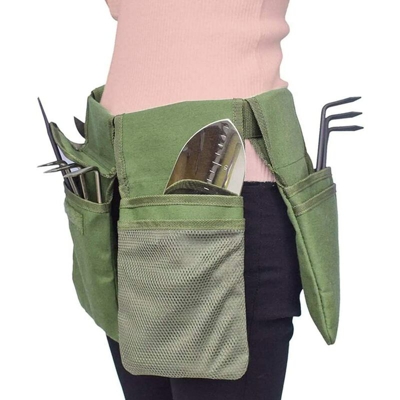 Sacchetto di stoccaggio degli attrezzi da giardinaggio - Regali da giardinaggio delle donne, Borsa robusta per gli utensili da giardino, kit