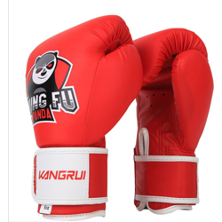 Guanti da boxe per bambini Guanti SANDA Guanti da combattimento Guanti Guanti per bambini Boxing Bag Gloves, 6 oz rosso en oferta