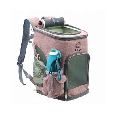 Zaino portatile portatile PET + Tumblelet dell'acqua, con rete anti-virus pieghevole, coniglio, cane, gatto, escursioni, viaggi, campeggio, zaino in