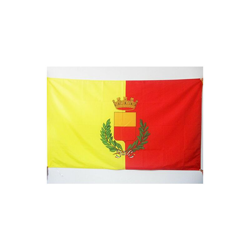 AZ FLAG Bandiera CittÃ di Napoli con Stemma 150x90cm - Bandiera NAPOLITANA 90 x 150 cm Foro per Asta precio