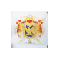 AZ FLAG Bandiera Stemma NAPOLEONE Bonaparte Primo Impero Francese 90x90cm - Bandiera Blasone Francia 90 x 90 cm Foro per Asta en oferta