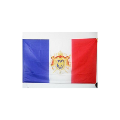 AZ FLAG Bandiera NAPOLEONE Bonaparte Primo Impero Francese 150x90cm - Bandiera Blasone Francia 90 x 150 cm Foro per Asta