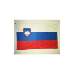 AZ FLAG Bandiera Slovenia 150x90cm - Bandiera SLOVENA 90 x 150 cm Speciale Esterno en oferta