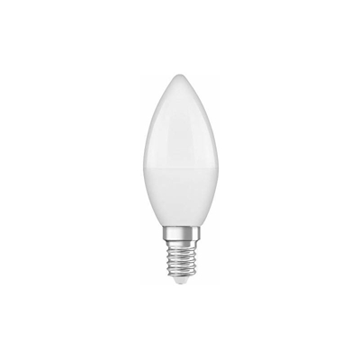 OSRAM LED STAR CLASSIC B Pacco da 10 x Lampadina LED, Attacco: B22d, Bianca Calda, 2700 K, 8.50 W, Equivalenti a 60 W, Opaco, LED STAR CLASSIC A,