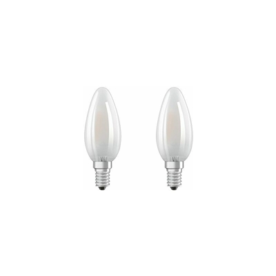 4058075808096 Lampade LED, Vetro, Bianco - Osram