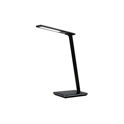 Linka 400124484 Lampada da Scrivania a LED con Funzione di Ricarica Tramite Induzione e USB, Pieghevole da Borsa o Cassetto, Nero - Unilux precio