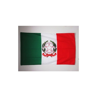 AZ FLAG Bandiera STENDARDO PRESIDENZIALE d'Italia 150x90cm - Bandiera Italiana 90 x 150 cm Foro per Asta