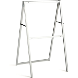 Espositore Pubblicitario, Cavalletto Bifacciale Pieghevole in Alluminio, Ideale per Ristorante Bar Caffe Negozio, 64 x 63 x 107 cm en oferta