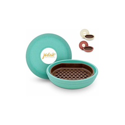 JoDaK - Abbeveratoio per insetti, facile da pulire, in plastica, resistente all'inverno e al gelo, Ã ca. 14 cm, api, insetti, morti (verde smeraldo) precio