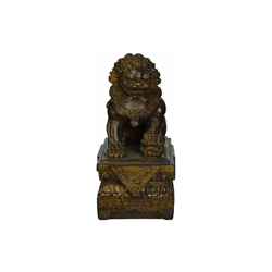 NY13668011 Statua Cane da Guardia Cinese Lion Foo, Femmina, Bronzo, 18x11.5x23 cm - Design Toscano características