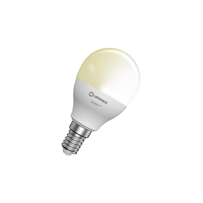 Lampada Smart+ LED, tecnologia Bluetooth, E14, dimmerabile, bianco caldo, 2700 K, sostituisce lampadine da 40 W, controllabili con Alexa, Google e