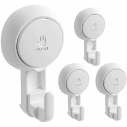 4 ganci, gancio da asciugamano, gancio a parete, gancio di cappotto, gancio da bagno, gancio di aspirazione, utensili da cucina e bagno 10kg bianco precio