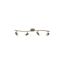 13955/20/03Â A +, Faretto, ferro, 5Â W, GU10, in bronzo, 9Â x 78Â x 13Â cm - Lucide precio