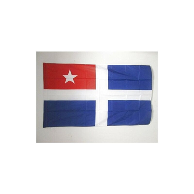 AZ FLAG Bandiera Stato CRETESE 1897-1913 150x90cm - Bandiera di Creta 90 x 150 cm Foro per Asta