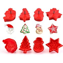 Set di cutter per biscotti a 4 pezzi con cutter da biscotto decorazione della torta modellata fuso con i biscotti precio