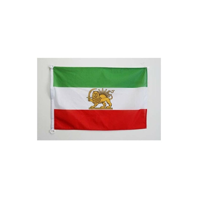AZ FLAG Bandiera Iran Antica 90x60cm per Esterno - Bandiera IRANIANA 60 x 90 cm
