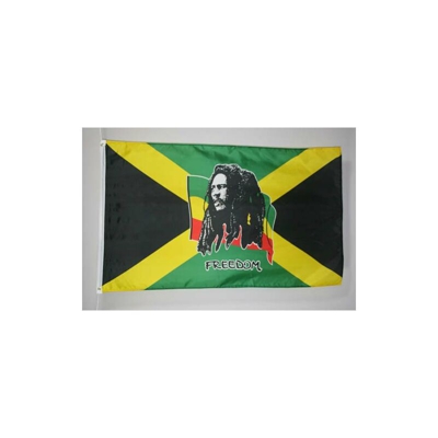 Bandiera Bob Marley 250x150cm - Gran Bandiera GIAMAICANA â?? Giamaica 150 x 250 cm - Bandiere - Az Flag