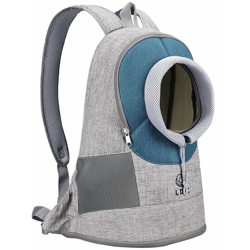 Zaino per gatto per animali domestici Backpack Cat Backpack può essere esposto spalle spalle portatile pet corpo traspirante cane gatto zaino l blu precio