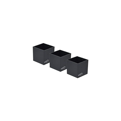 KalaMitica Set da 3 Cubi Magnetici, Resina ABS, Toni Piombo