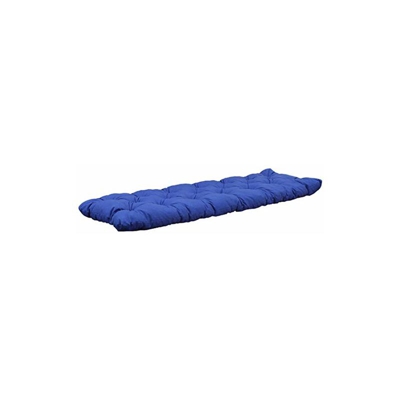 Cuscino da panchina, blu, 150 x 50 x 8 cm - Chicreat