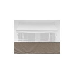 Paravista per Balcone Design Style Fango, 75 cm, Lunghezza: 8 Metro - Angerer características