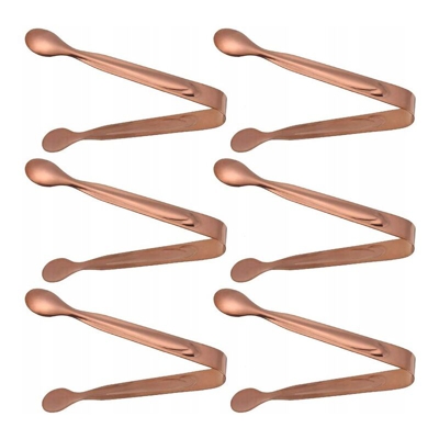 Perle Rareit - Pinze per gelato in acciaio inox, servono pinze, pinze per barbecue, clip da cucina, pinze da zucchero, pinze per biscotti alimentari,