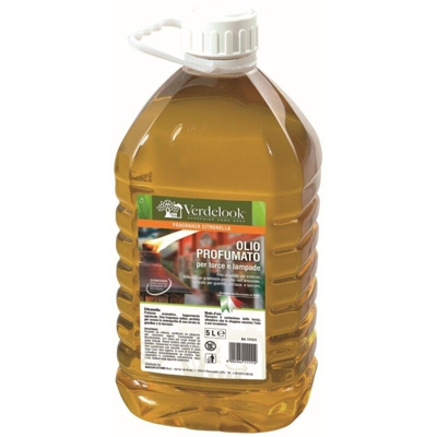 Olio Lampante di Citronella per Torce Lampade Fiaccole da Giardino Formato: 5 L - Verdelook