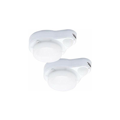Umi. by Amazon Luce con Sensore di Movimento da 900 lumen â?? Installabile a Parete e Soffitto â?? Confezione da 2