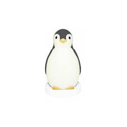 Pam The Penguin - Allenamento del sonno e luce notturna con altoparlante wireless, colore: Grigio - Zazu Kids precio