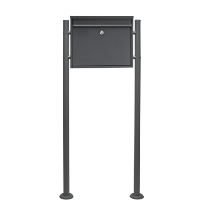 Set Supporto Cassetta posta V13 antracite Mailbox Buca delle Lettere