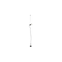 Lampadario a sospensione, modello Parentesi, 4000 x 110 mm, colore: Bianco - Flos en oferta