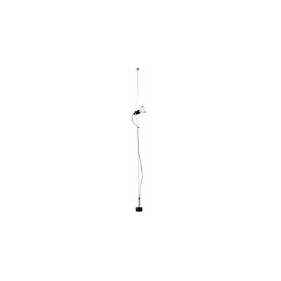 Lampadario a sospensione, modello Parentesi, 4000 x 110 mm, colore: Bianco - Flos