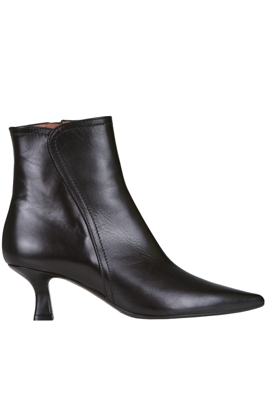 Leather ankle boots
