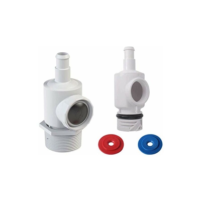 9-100-9001 - Set di connettori universali con adattatore D29 a sgancio rapido per compatibile con Polaris 180, 280, 380 pulitore per piscine con