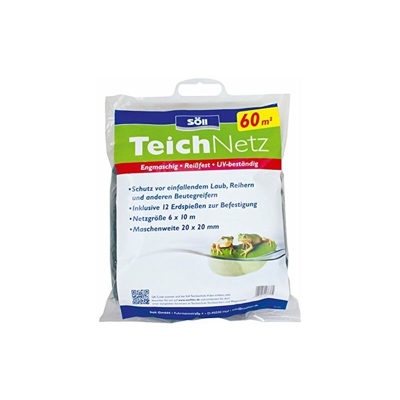 Stagno Netto 18.836, di Cui 12 Punte di Terra, 1 Pezzo, Uccello compensazione, Fogliame Netto, 6 x 10 m, Verde - Sã ¶ Ll