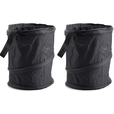 Perle Rareit - 2 BAG BASH AUTO Pieghevole impermeabile multifunzione Appeso Appeso BAG BAD ORGANIZER AUTO Tessuto immondizia Benna di stoccaggio per