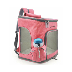 Borsa da trasporto per cani Cat, trasporto per animali domestici da viaggio Esci traspiranti e pieghevoli (43 x 29 x 26 cm, rosso) Non inclusa la en oferta