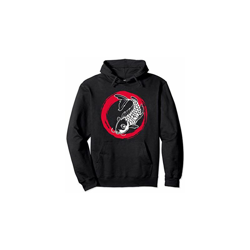 Tradizionale asiatico Koi Fish Japaneseses Carpa Koi Pond Felpa con Cappuccio en oferta