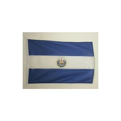 AZ FLAG Bandiera Salvador 150x90cm - Bandiera SALVADOREGNA 90 x 150 cm Speciale Esterno
