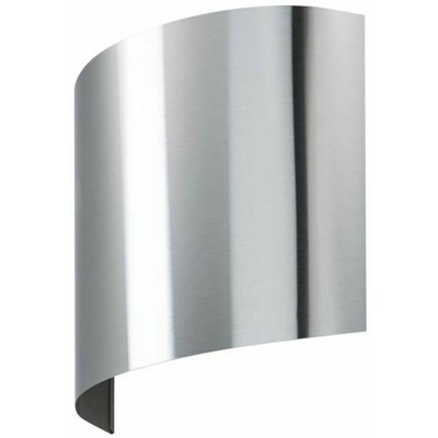 G11Â applique solare moderno molto eclairante acciaio argento - Galix