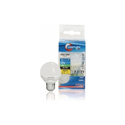 Lampadina Globo Micro LED Smerigliata 5W