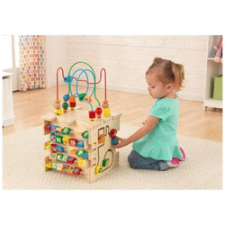 Cubo Attività Deluxe in Legno per Bambini características