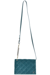 Quilted velvet shoulder bag precio