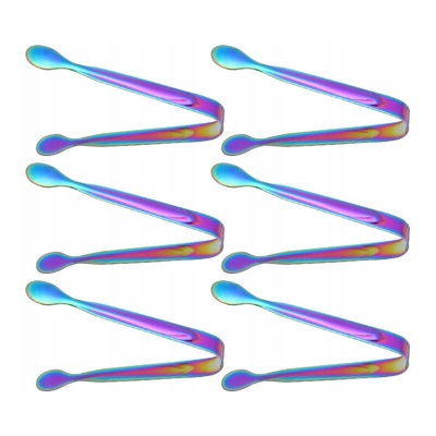 Perle Rareit - Pinze per gelato in acciaio inox, serve clip, motori da barbecue, clip da cucina, pinze da zucchero, clip per biscotti alimentari,