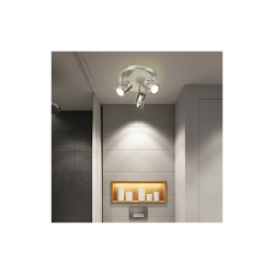 Lampada da soffitto a LED, proiettore rotondo girevole, in metallo nichelato, per cucina, sala da pranzo, corridoio, scale, soggiorno e camera da características