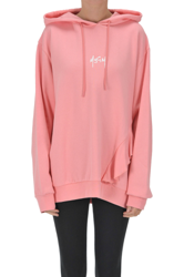 Oversized hooded sweatshirt características