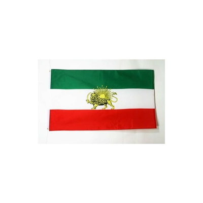 AZ FLAG Bandiera Iran Antica 150x90cm - Bandiera IRANIANA 90 x 150 cm