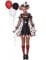 Costume clown psicopatico vestito donna en oferta
